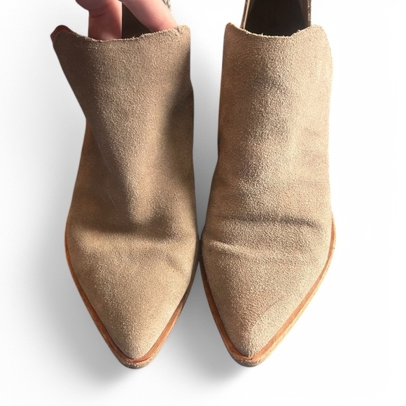 DOLCE VITA Sonni Taupe and Snake Ankle Booties with heel size 6 - Picture 5 of 10